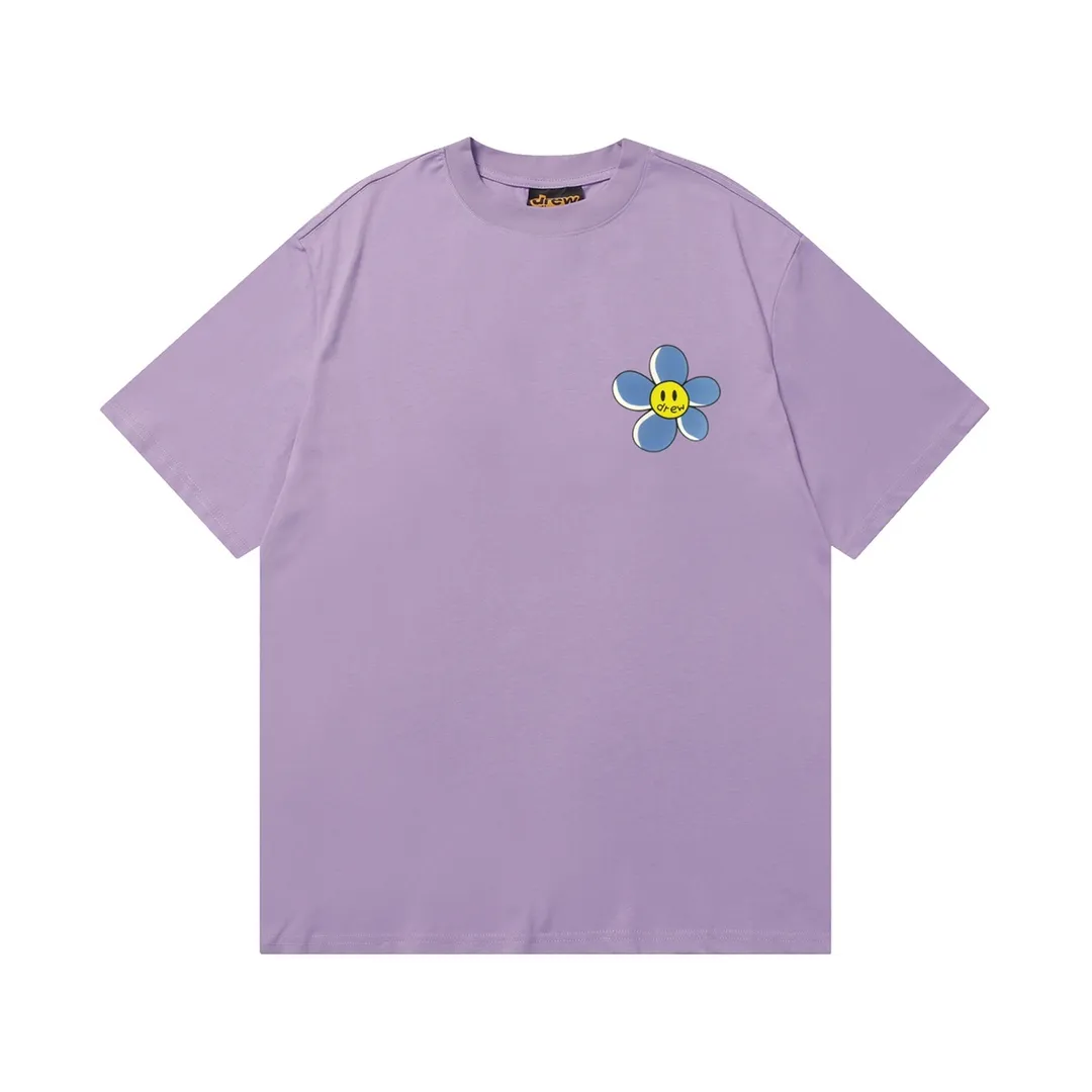 D 043 9 2023SS Same Style drew T g , ！ Quality！！ ， Quality！！ ， ！！ ， ， ， ， ， 。 Sizes：S M L XL ：Black White Royal Blue Red Brown White Orange